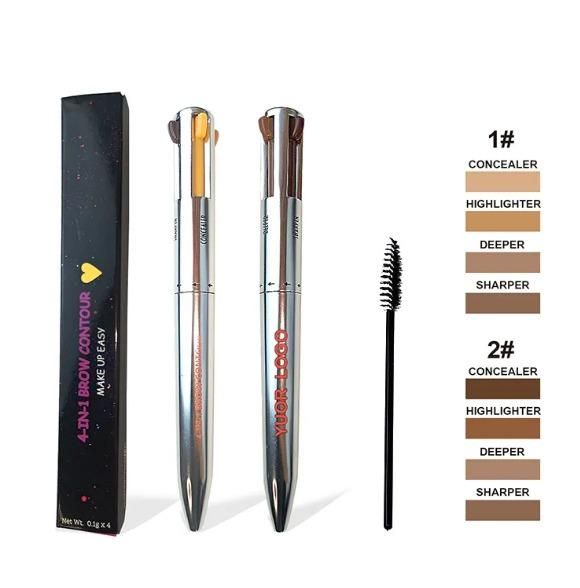 4 Colors Eyebrow Pen 4IN1 Eyebrow Pencil 0c2542-3a