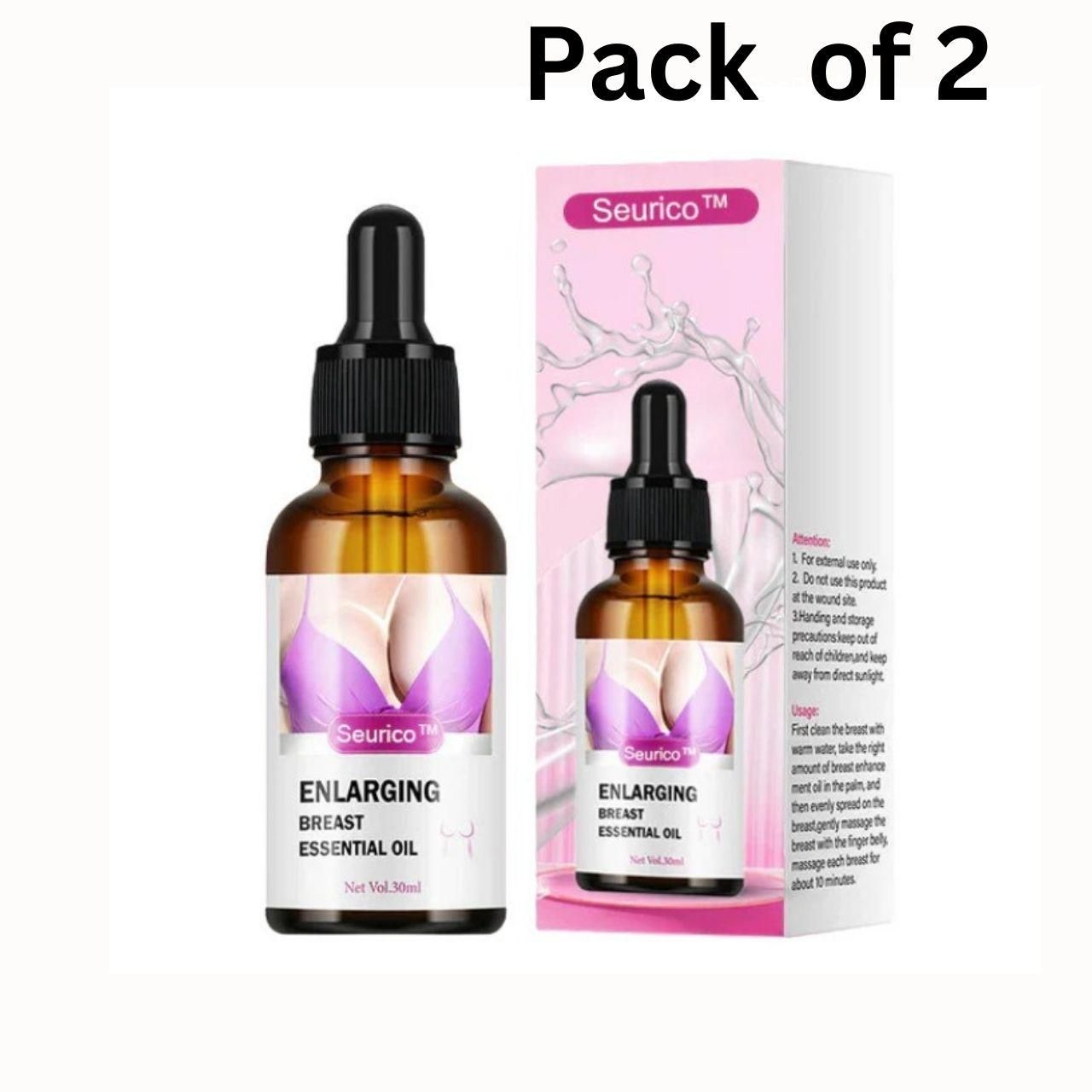 Breast Enhancement Oil 30ML (Pack of 2) 0c2542-3a