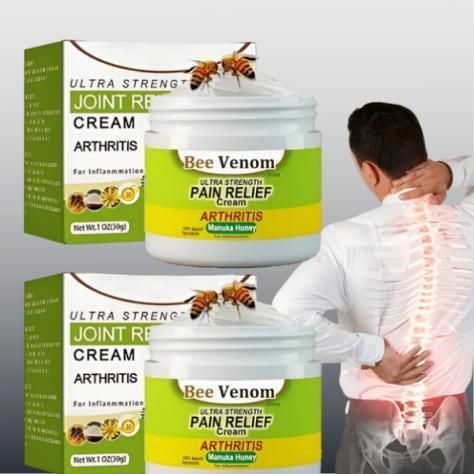 Bee Venom Joint and Bone Therapy Cream 100gm Each (Pack of 2)