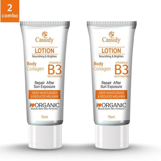 CASSIDY Body Lotion, Deep Moisturizer and Reduces Melani 75ml (Pack of 2) 0c2542-3a