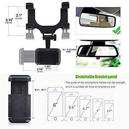 Mirror Mount Truck Auto Bracket Holder Cradle