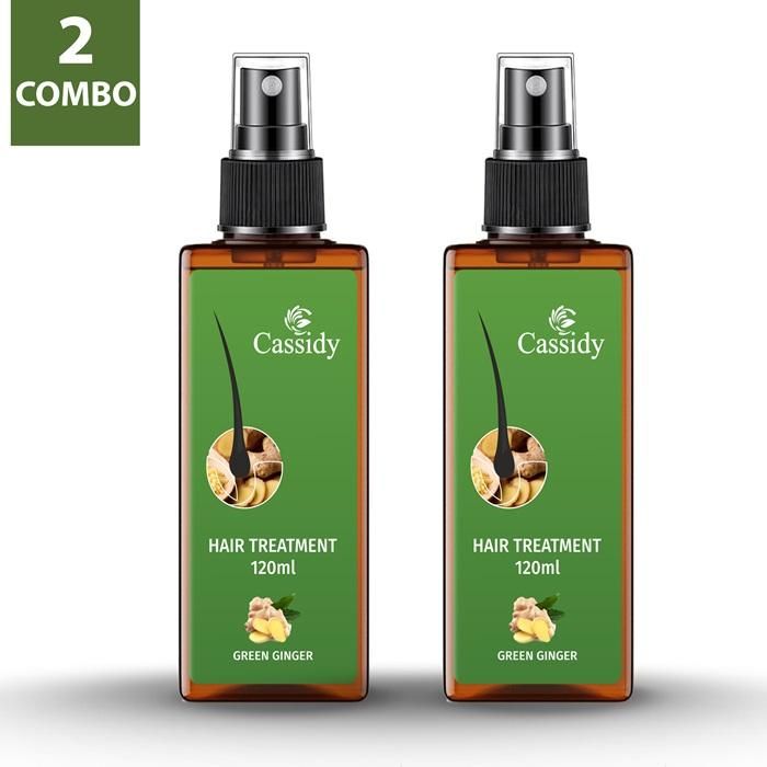 CASSIDY Green Ginger Hair Treatment Oil, 120ml, (Pack of 2) 0c2542-3a